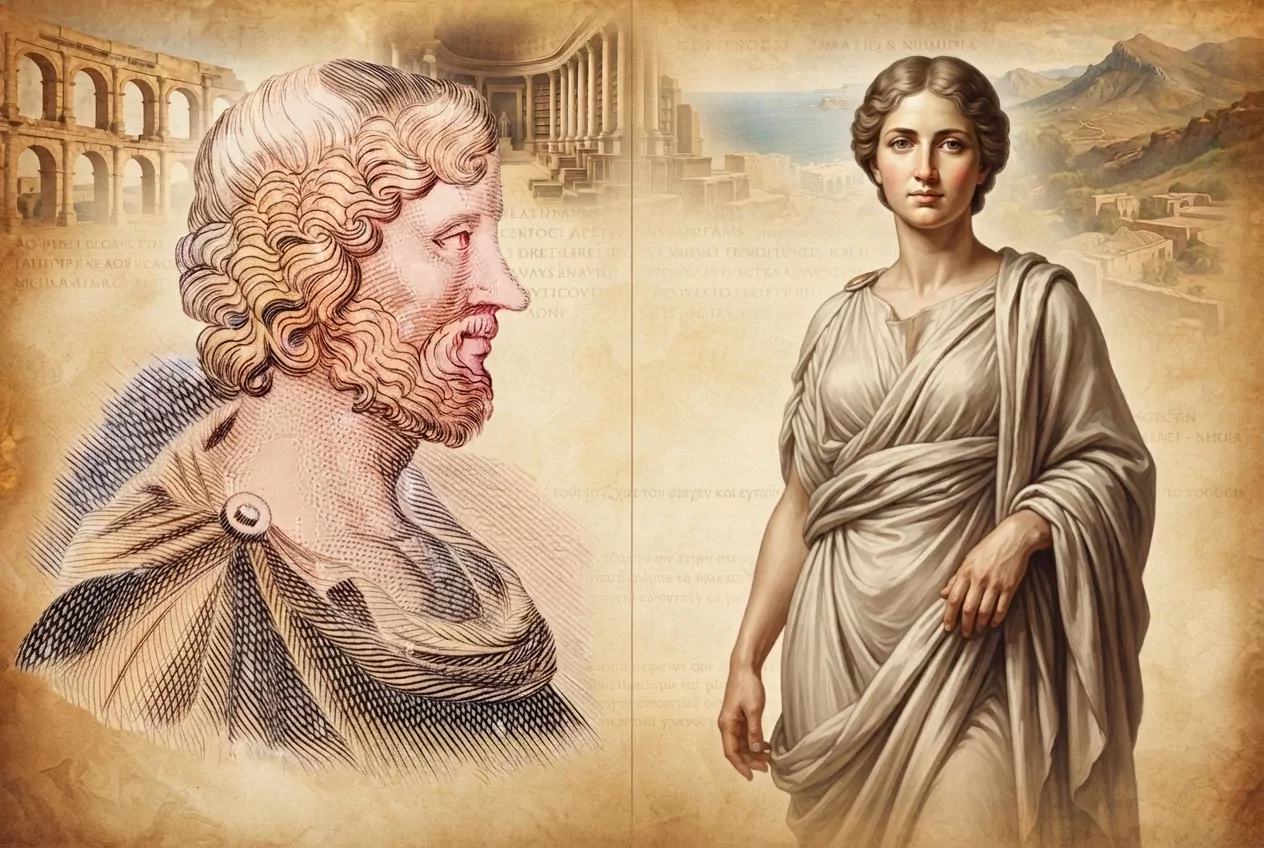 Aristippe de Cyrene et Arété de Cyrene